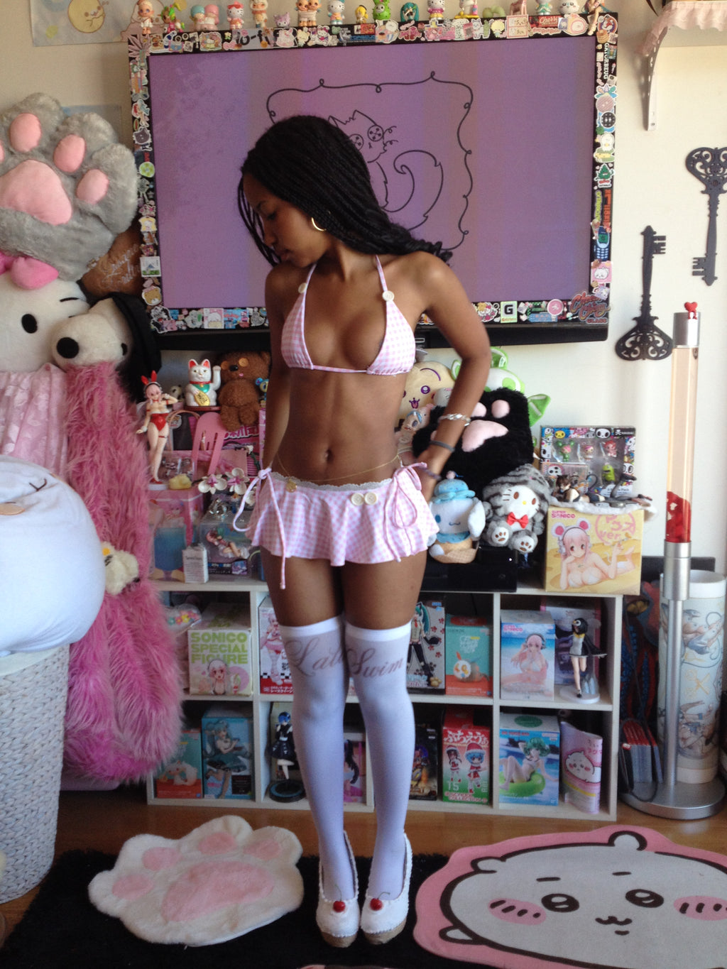strawberry shortcake bikini top