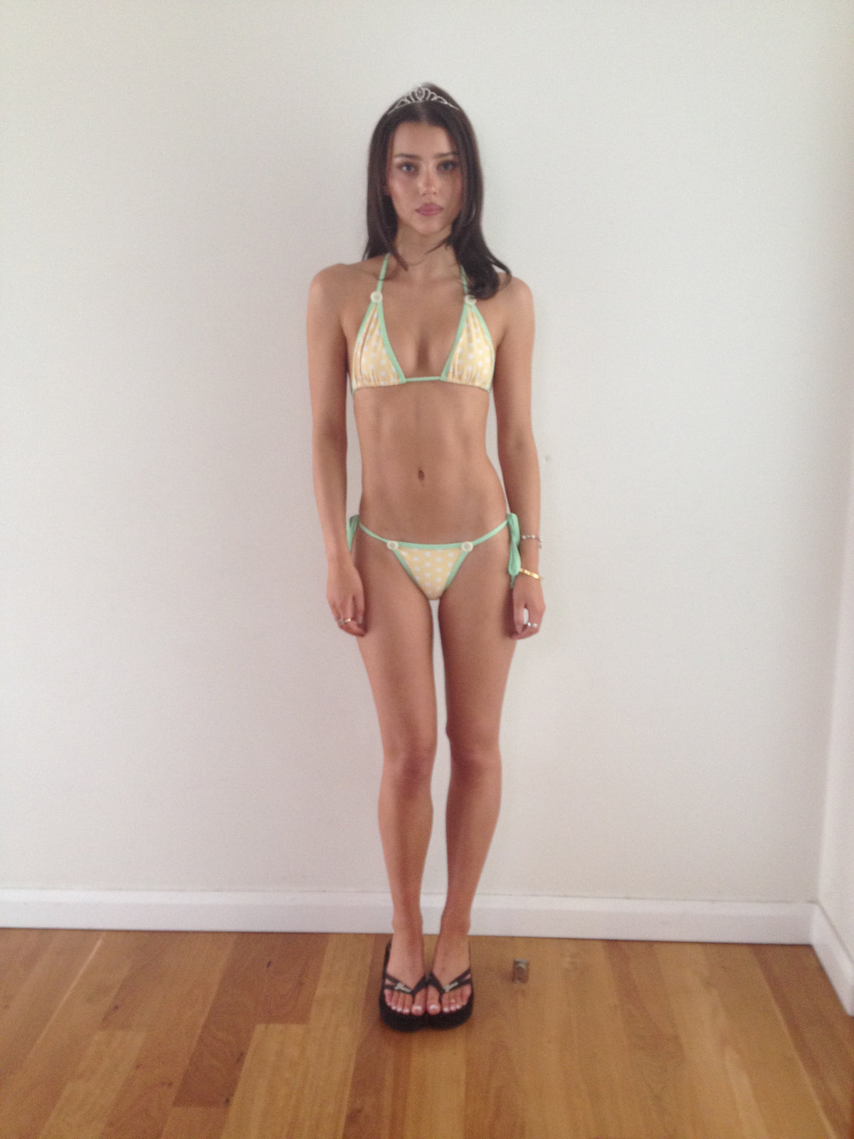 Lemon Meringue Tie Side Bottoms (PREORDER shipped in ~2 weeks)
