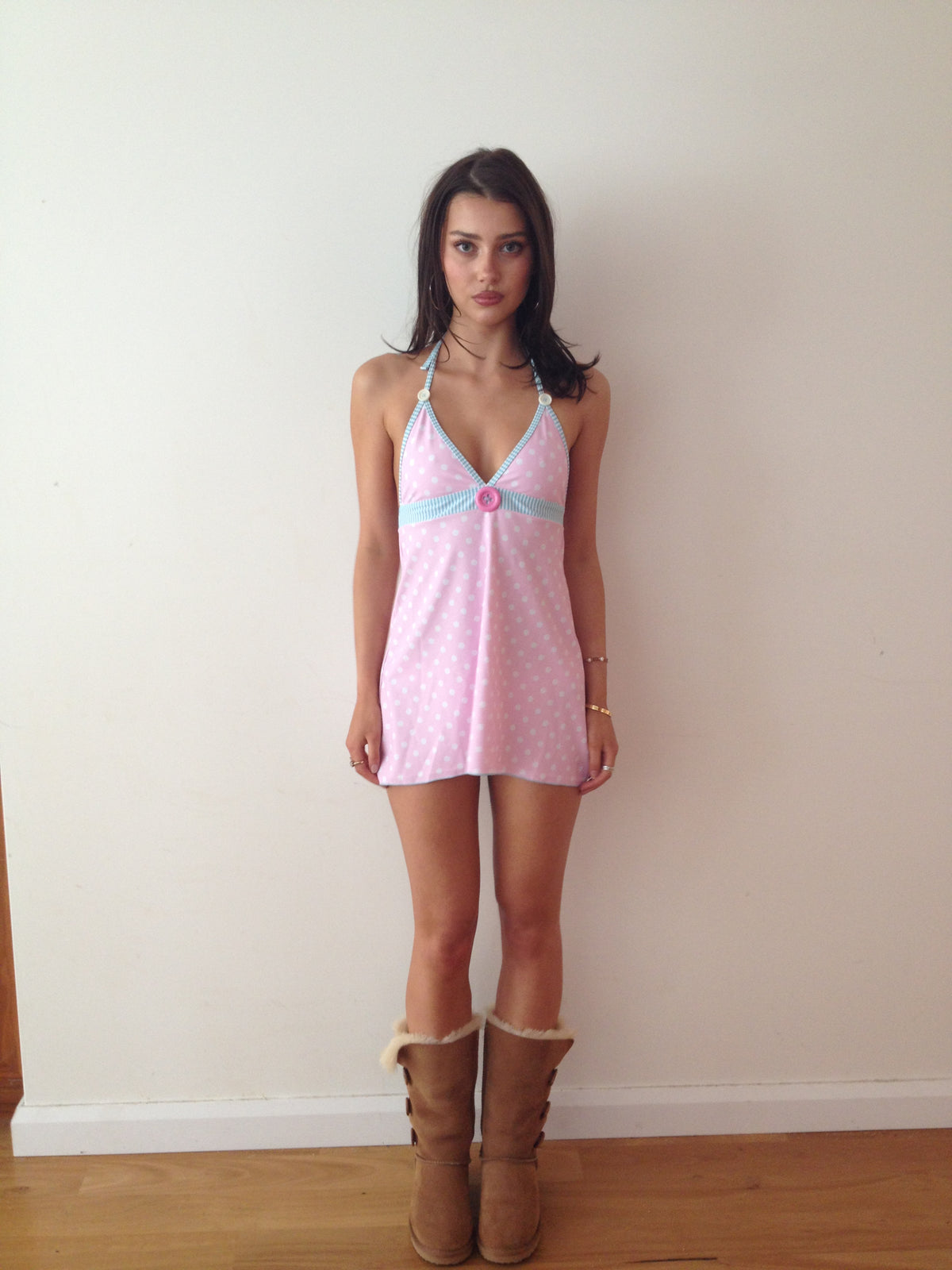 Cotton Candy Swim Dress (PREORDER shipped in ~2 weeks)