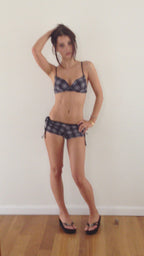 Micro swim shorts - Pepper