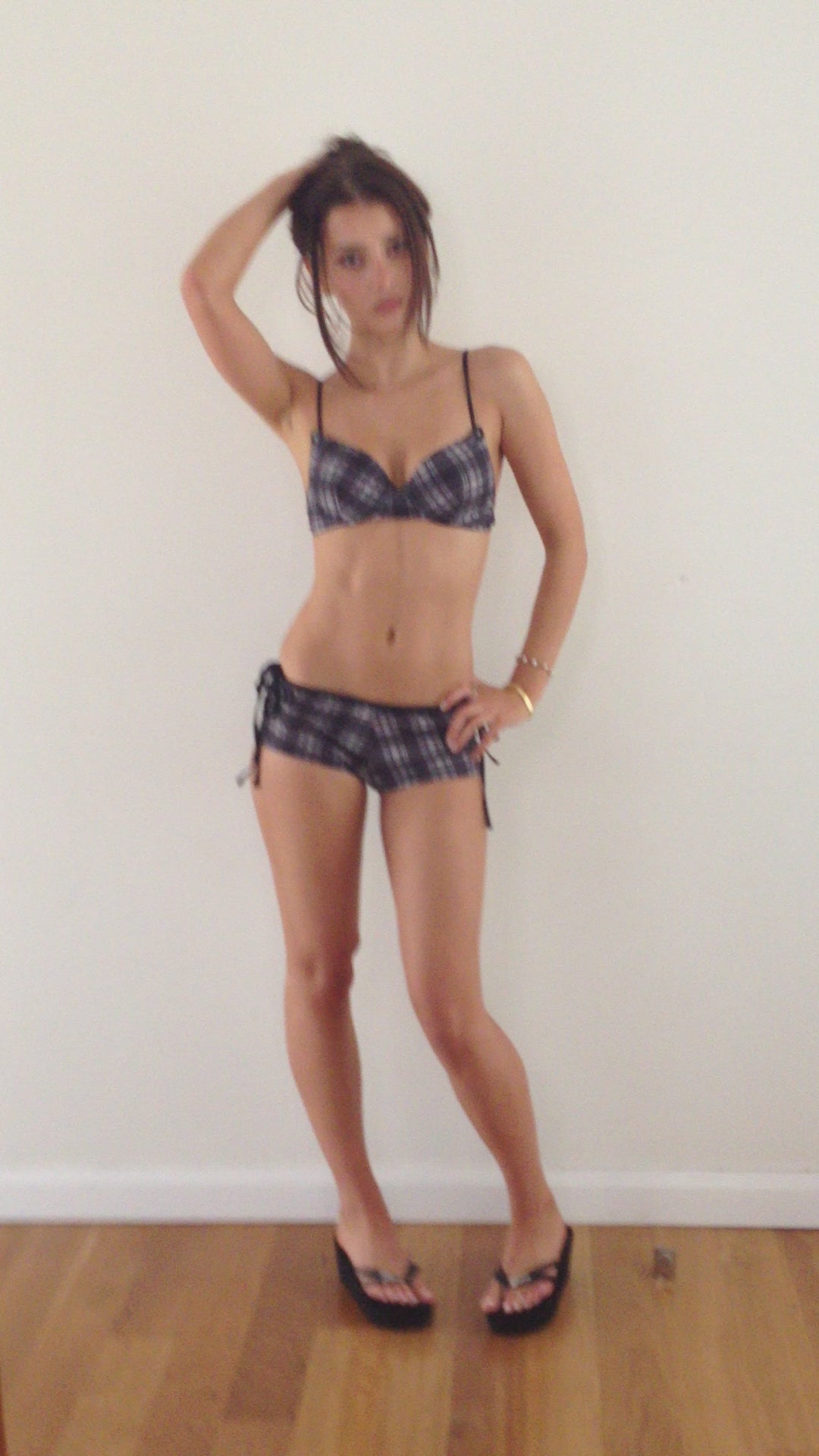 Micro swim shorts - Pepper